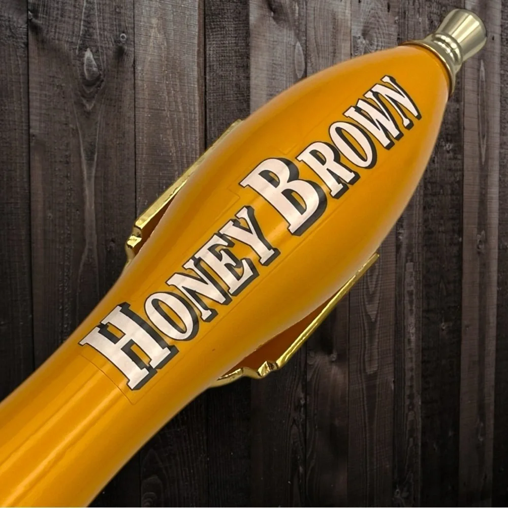 Honey Brown Lager Beer Tap Handle NIB!